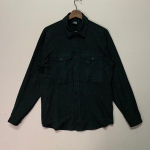 Vintage The North Face-skjorta The North Face Button Up-skjorta storlek M