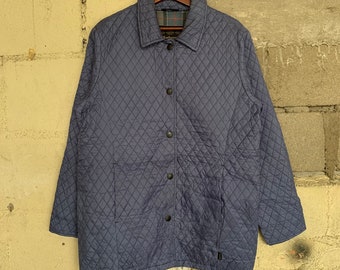 Vintage Barbour Jacket Vintage Barbour Button Ups Jacket Vintage Barbour Streetwear Jacket Size L