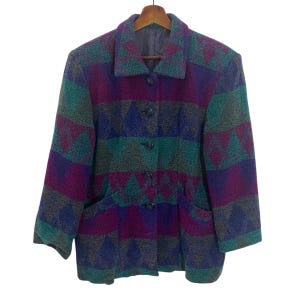 Vintage Unbranded Jacket Vintage Japanese Designer Jacket Vintage Japanese Brand Jacket Size L