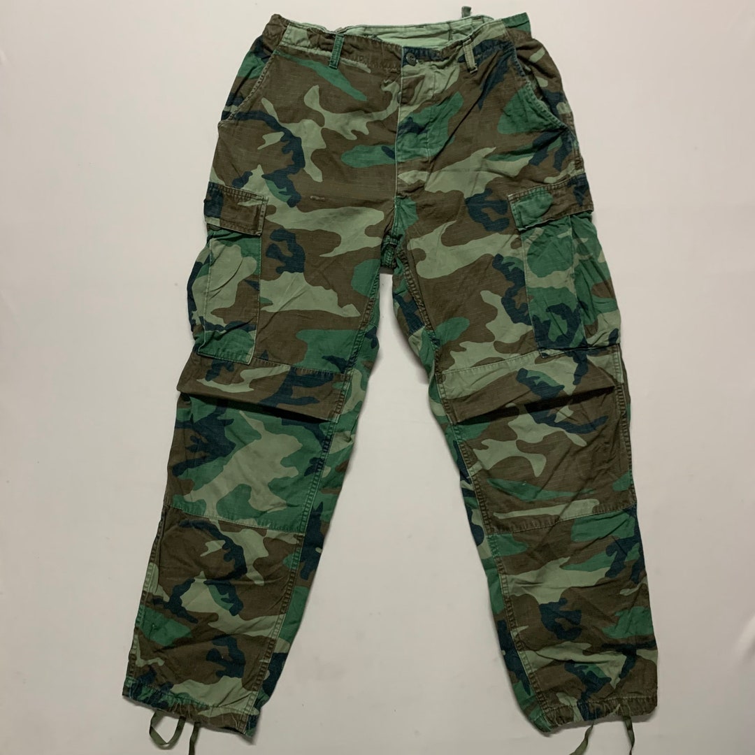 vintage camo cargo pants deadstockカモ Vintage Unbranded Camo Pants Vintage Unbranded Utility Multipocket