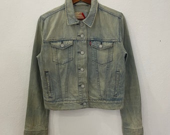 Vintage Levis Jacket Vintage Levis Button Ups Jacket Vintage Levis Denim Jacket Size S
