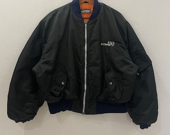 Vintage SCHOTT CWU-R Intermediate Bomber Jacket - Etsy