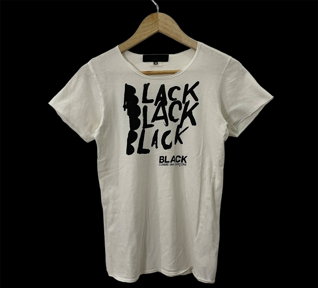 BLACK COMME des GARÇONS メッシュTシャツ XS Comme des Garçons Black Oversized T-Shirt x Nike in Black