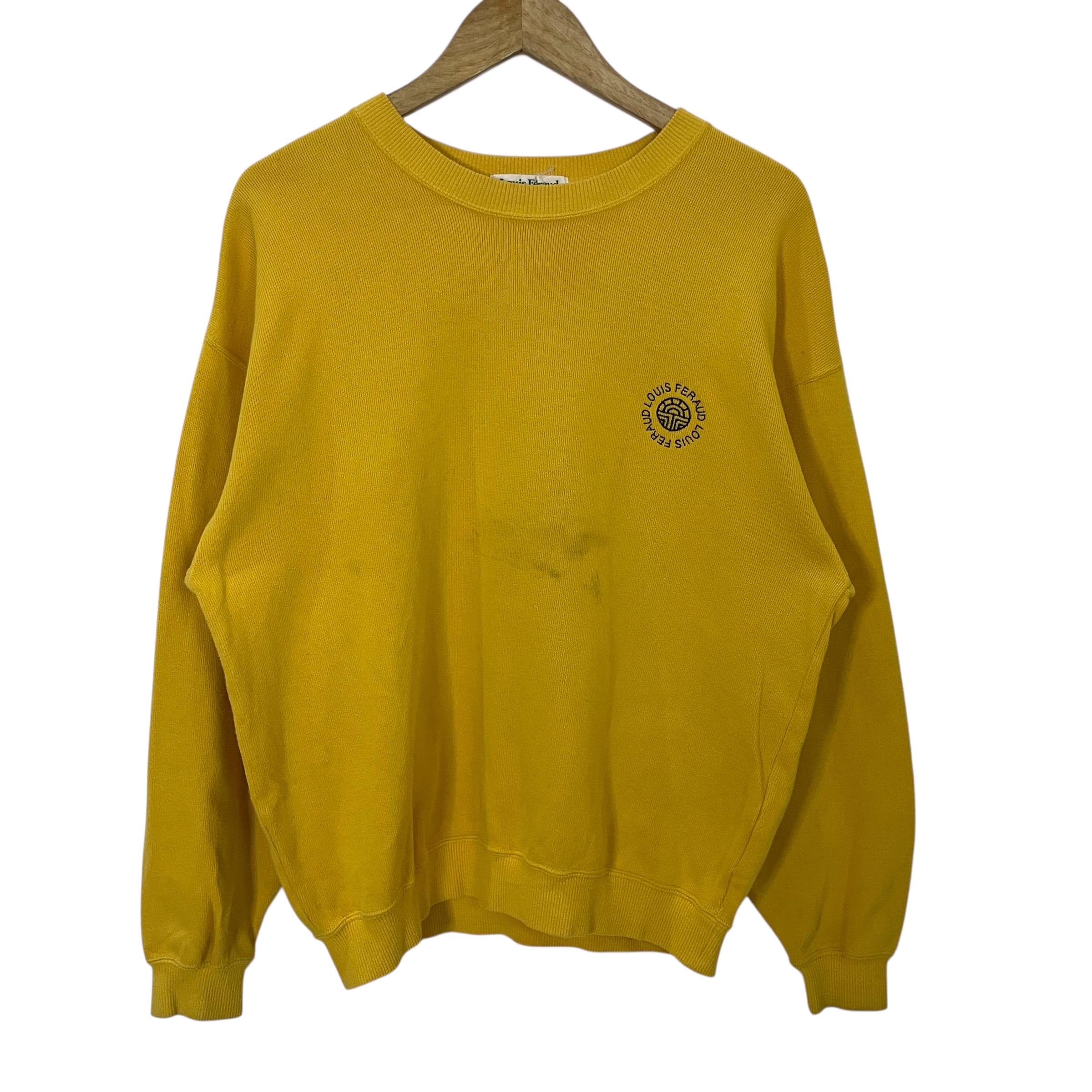 Louis Feraud ルイフェロー, エンブレム刺繍　文字刺繍　セーター, サイズＬ LSU Tigers Love Letter Sweater | KADYLUXE