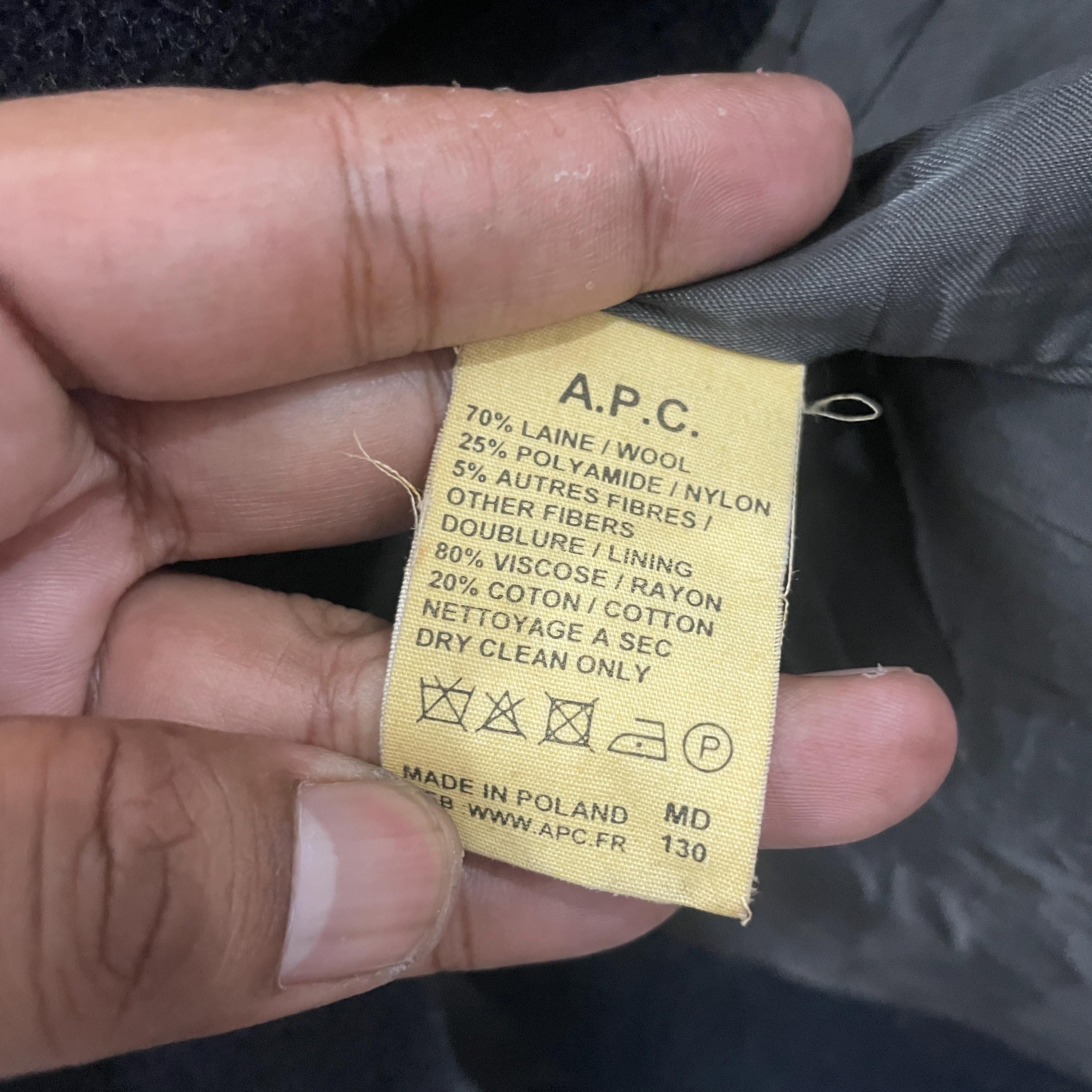 Vintage 90s Apc Trench Coat Vintage 90s Apc Trench Coat Jacket