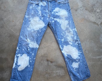 Vintage Levis Engineered Flare Denim Vintage Levis Engineered