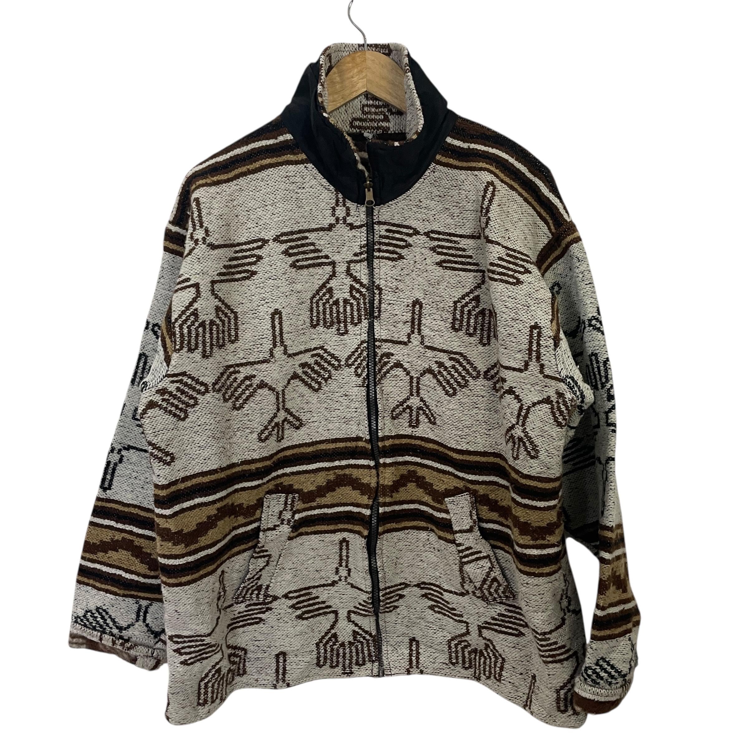 ジャケット・アウター PERIOD FEATURES Hand Clipping Jacket Vintage Japanese Designer Jacket Vintage Japanese Designer Art
