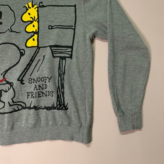 Peanuts & Friends Sweatshirt Crewneck Plain Sweat… - image 2