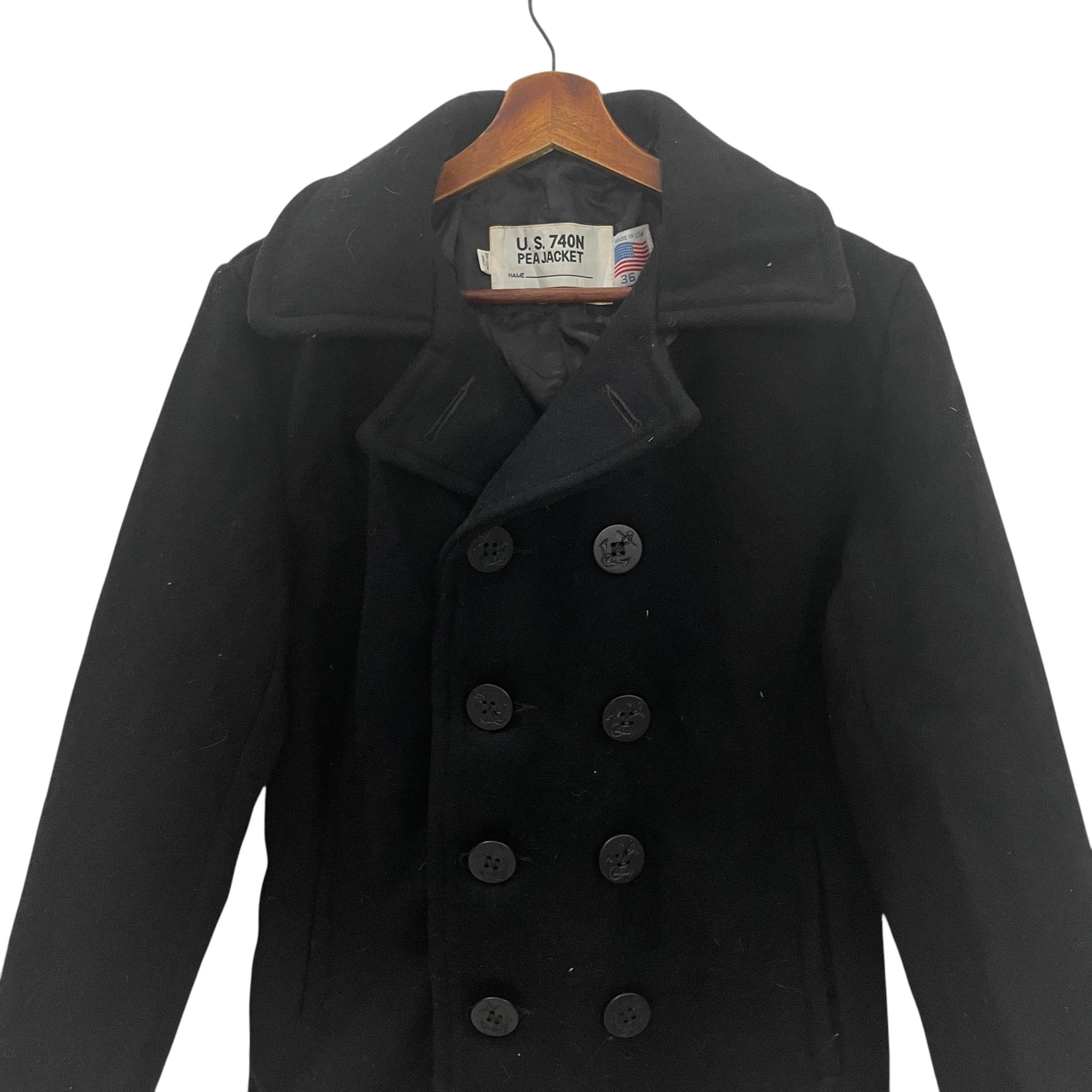 Vintage 90s Schott Pea Jacket Vintage 90s Schott U.S.740N Pea