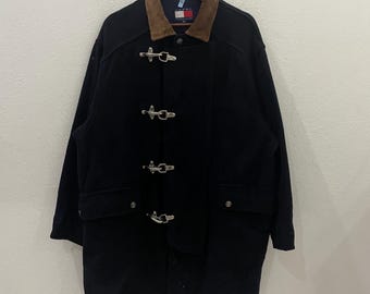 Vintage Tommy Hilfiger Trench Coat Vintage Tommy Hilfiger Trench Coat Jacket Size XL