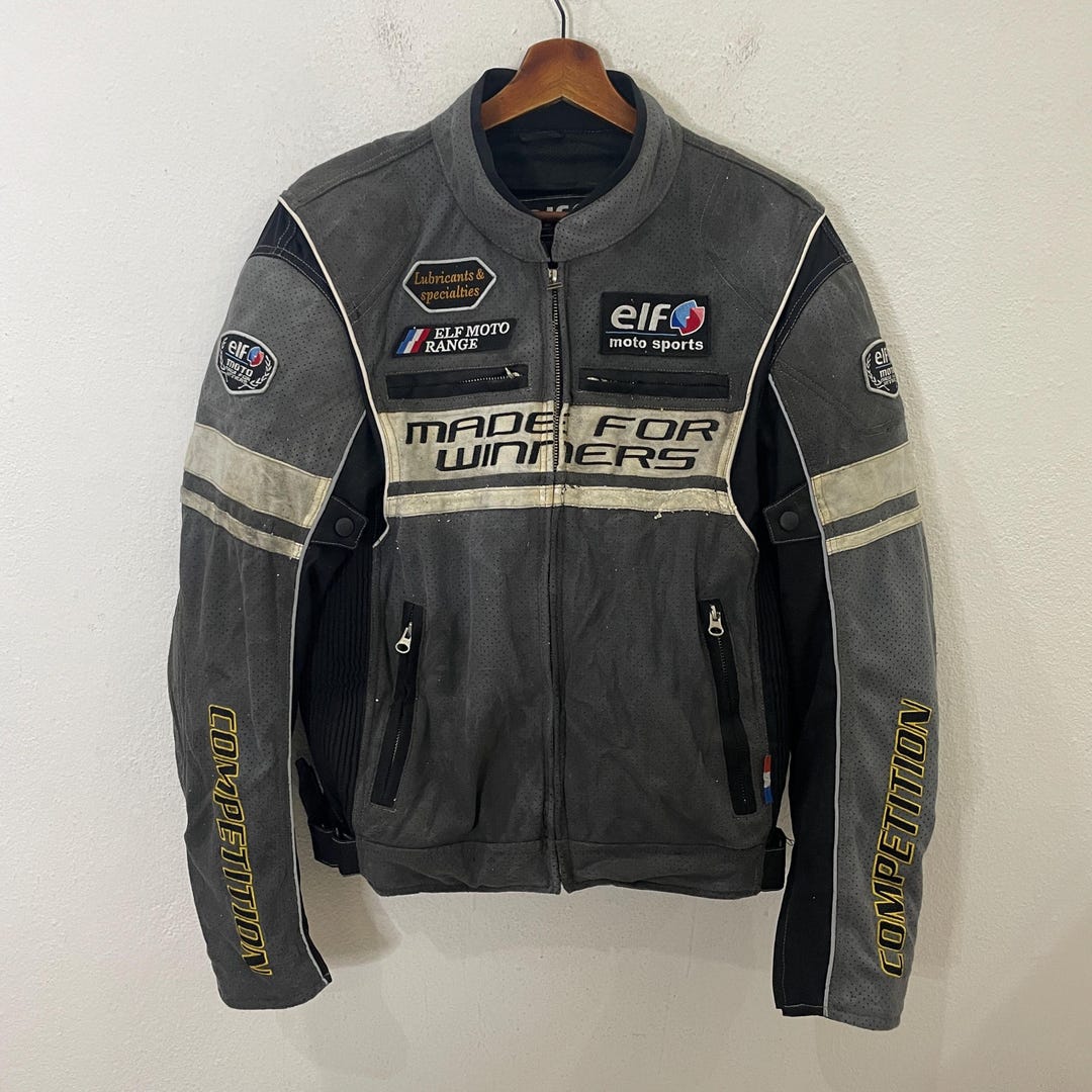 Vintage Elf Moto Sports Jacket Vintage Elf Moto Sports Racing Jacket ...
