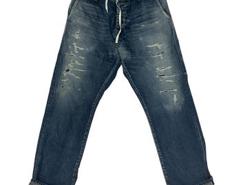 Vintage Japanese Selvedge Denim Jeans, Redline W30 - Etsy