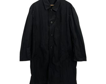 Chaqueta vintage Y's para hombre Chaqueta vintage Y's para hombre Yohji Yamamoto Avant Garde Trench Coat Chaqueta Talla XL