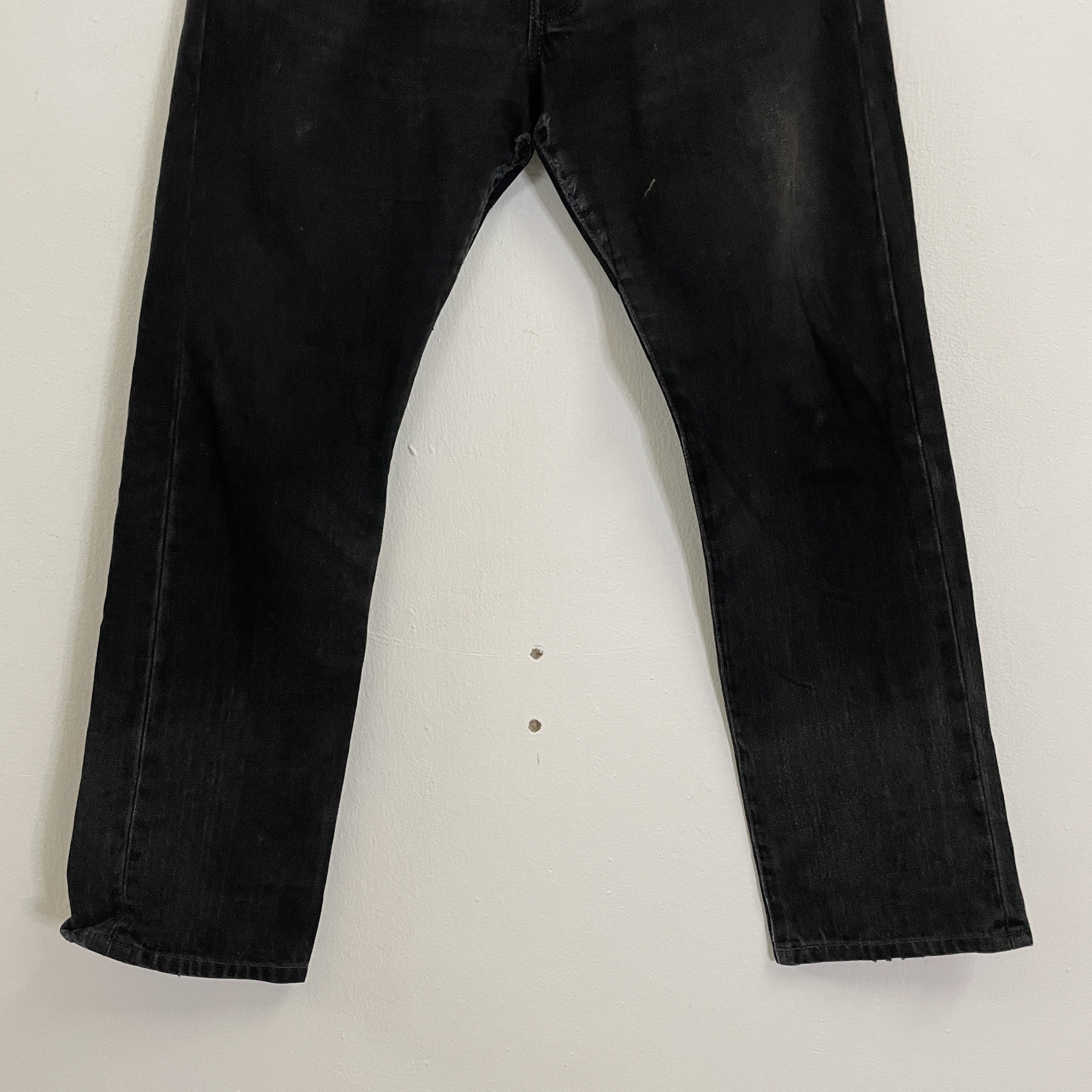 Vintage Levis 501 All Black Denim Jeans Vintage Levis 501
