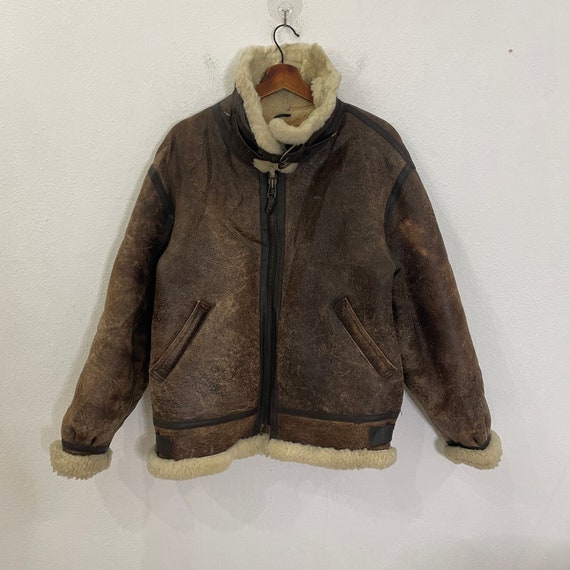 Vintage Dpg Fight B3 Jacket Vintage Dog Fight Leather B3 Jacket