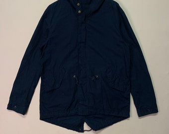 Vintage Avirex Jacket Vintage Avirex 50C7024-15 Hoodies Jacket Vintage Avirex Zipper Ups Jacket Size L