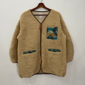 Vintage Titicaca Fleece Jacket Vintage Titicaca Aztex Navajo Fleece Jacket Vintage Titicaca Aztex Navajo Zipper Ups Fleece Jacket Size XL