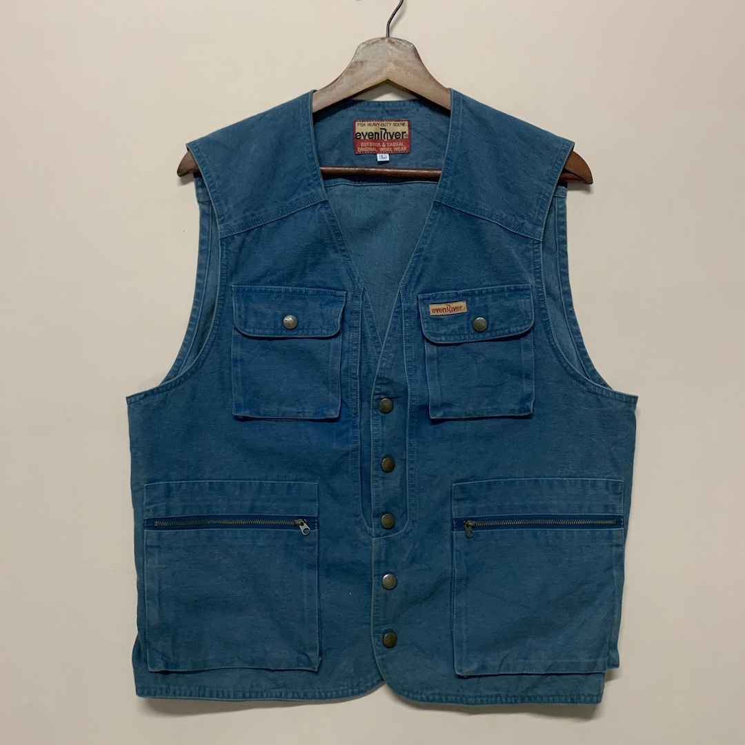 買い誠実 Vintahe Evenriver Workwear Vest Vintage Evenriver Workwear トップス