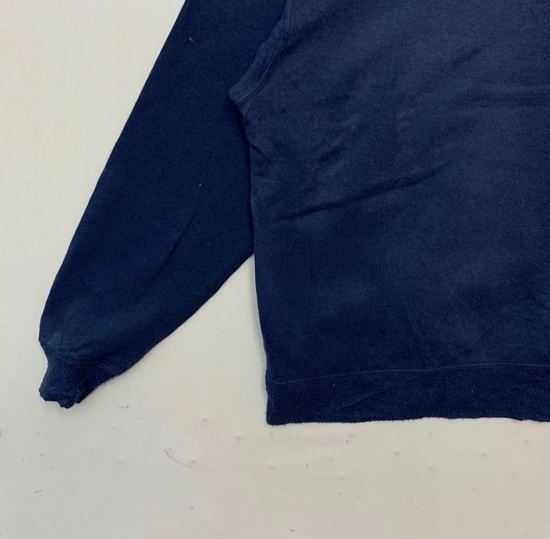 Vintage Hanes Sweatshirt Small Logo Crewneck Plain Sweaters Size M