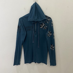 Vintage Hydrogen Jacket Vintage Hydrogen Skulls Zipper Ups Jacket Vintage Hydrogen Hoodies Jacket Size M