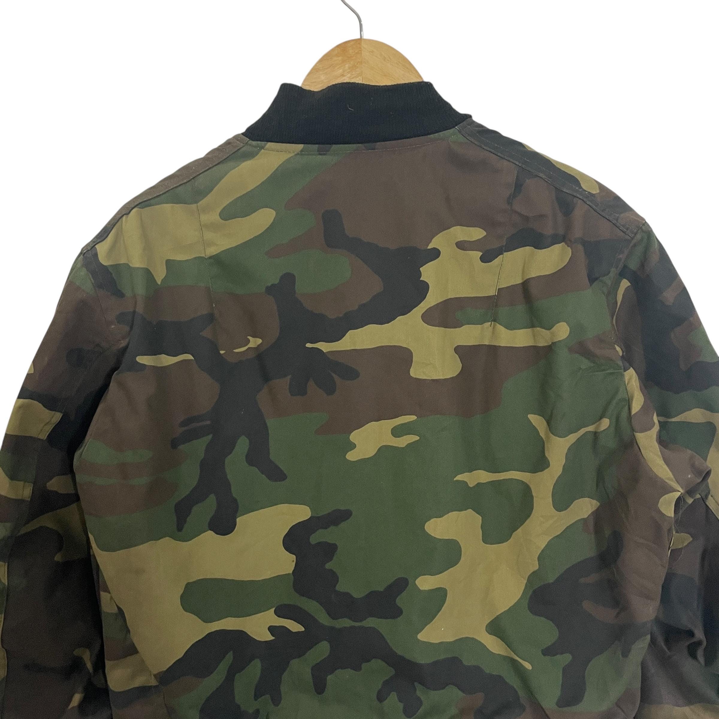 90s usa製 ALPHA ma-1 bomber jacket camo Vintage Alpha Industries Bomber Jacket Vintage 90s Alpha
