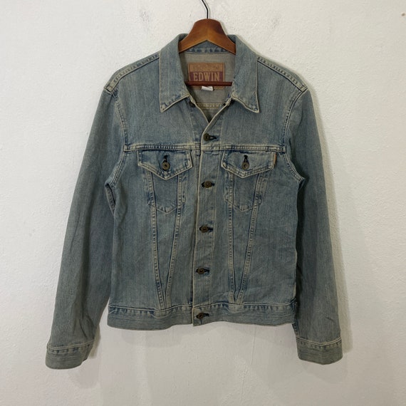 Vintage 90s Edwin Jacket Vintage 90s Edwin Denim … - image 1