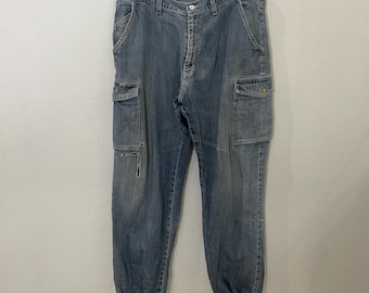 Vintage Toraichi Tactical Denim Jeans Vintage Toraichi Workwear Denim Jeans W35