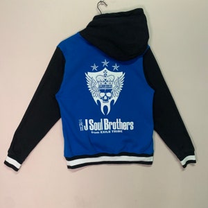 Kurtka Vintage J Soul Brother Spell Out Big Logo Varsity Kurtka Vintage J Soul Brother Button Ups Rozmiar M