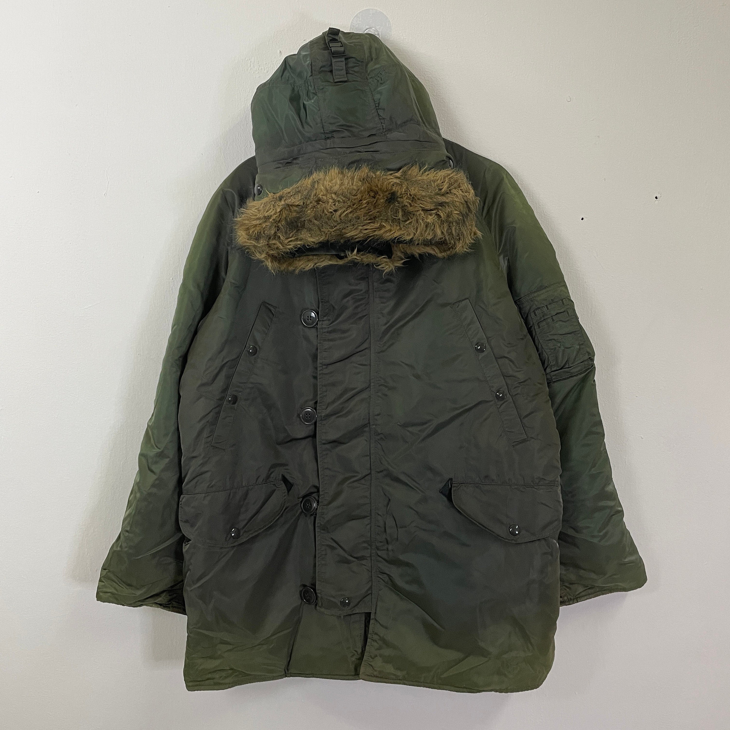 Vintage Alpha Industries Us Army Hoodies Parkas Vintage