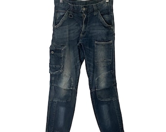 Vintage Japanische Designer Denim Jeans Vintage Japanische Designer Taktische Denim Jeans W29