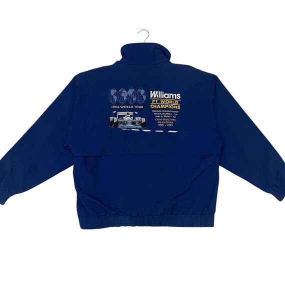 Vintage 90s William Reanult F1 Championship Jacket Vintage 90s
