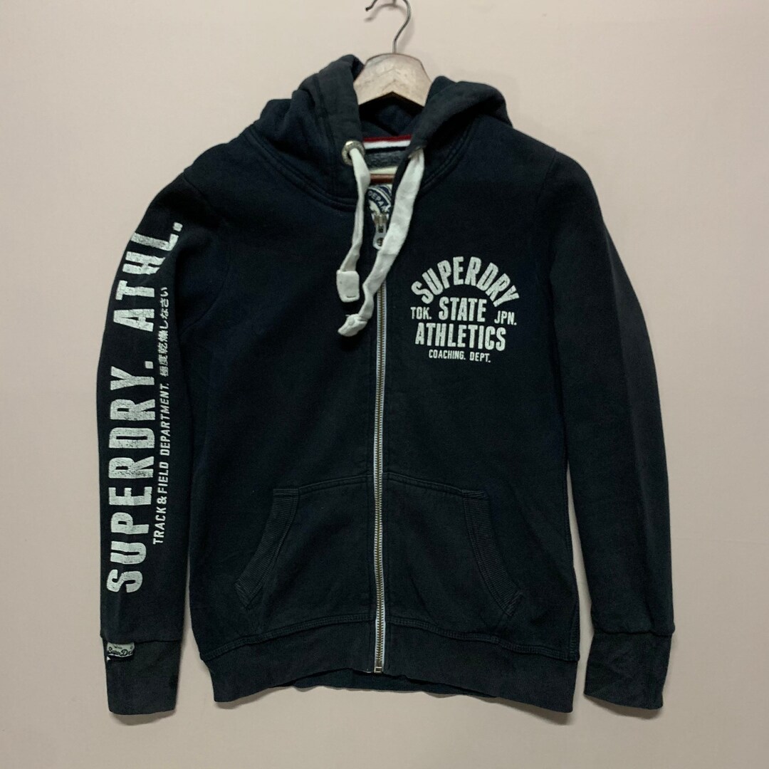 Vintage Superdry Japan Sweater Superdry Japan Zipper Ups