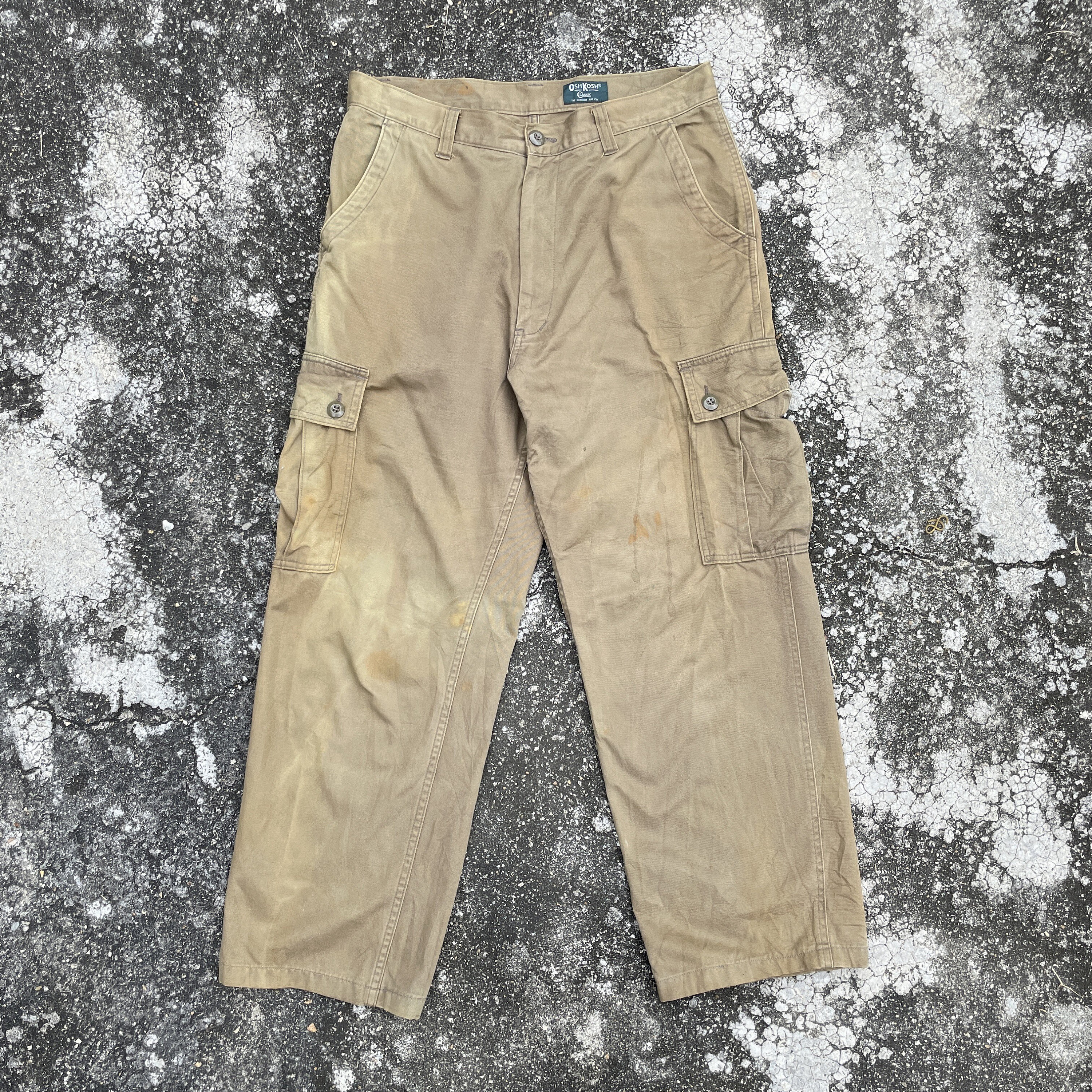 Vintage Oshkosh Military Faded Cargo Pants Vintage Oshkosh