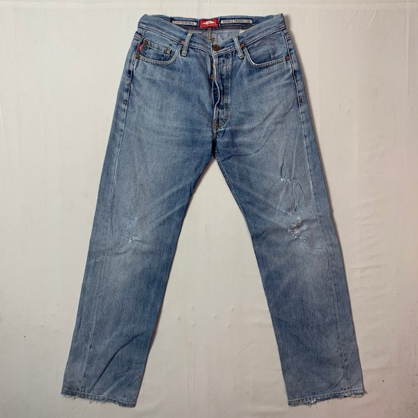 Vintage Adriano Goldschmied Denim Pants Vintage Adriano Goldschmied Distressed Denim Jeans W30