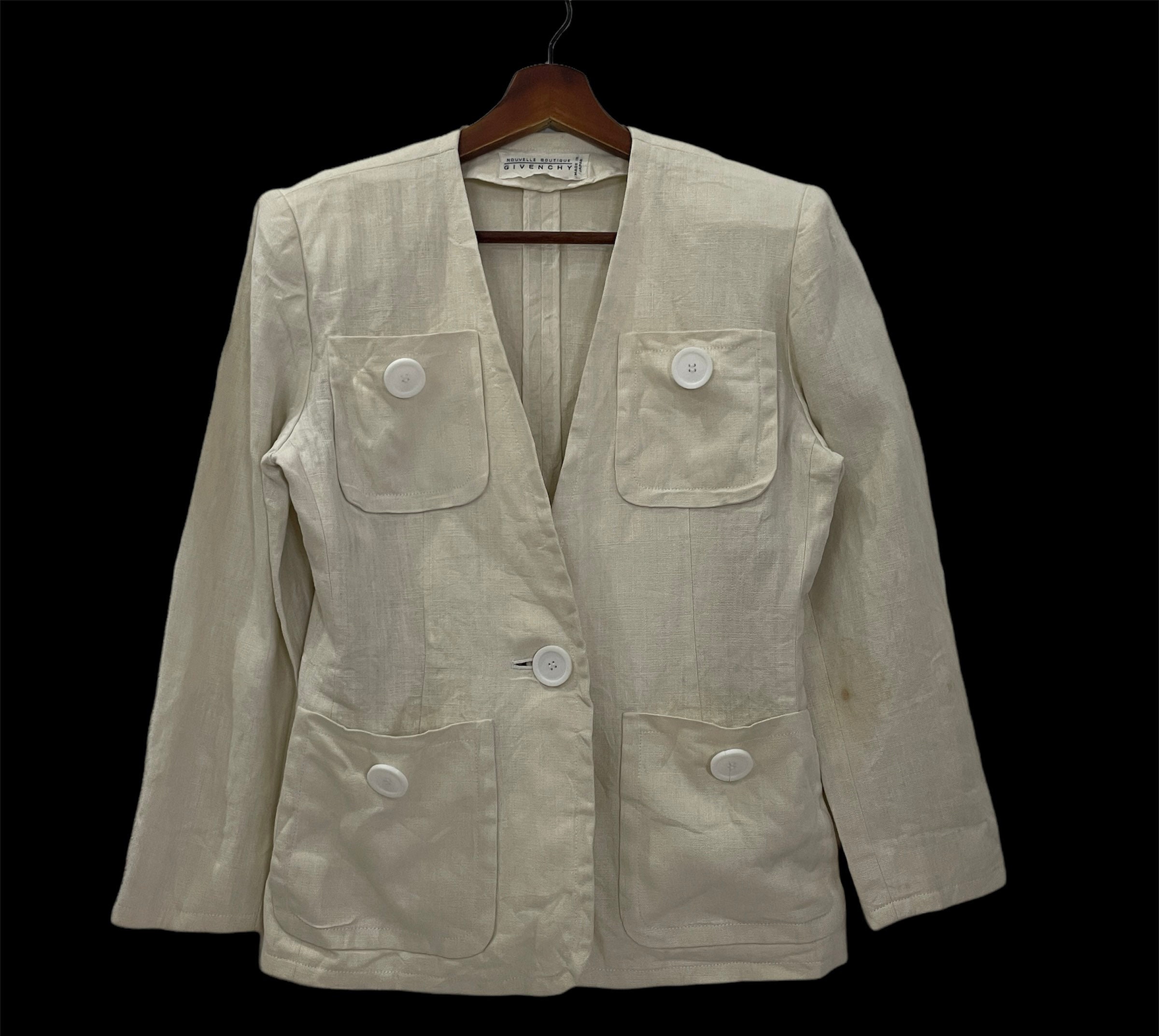 【GIVENCHY NOUVELLE BOUTIQUE】ジバンシー　ジャケット Vintage Nouvelle Boutique Givenchy Unisex Coat Vintage Nouvelle