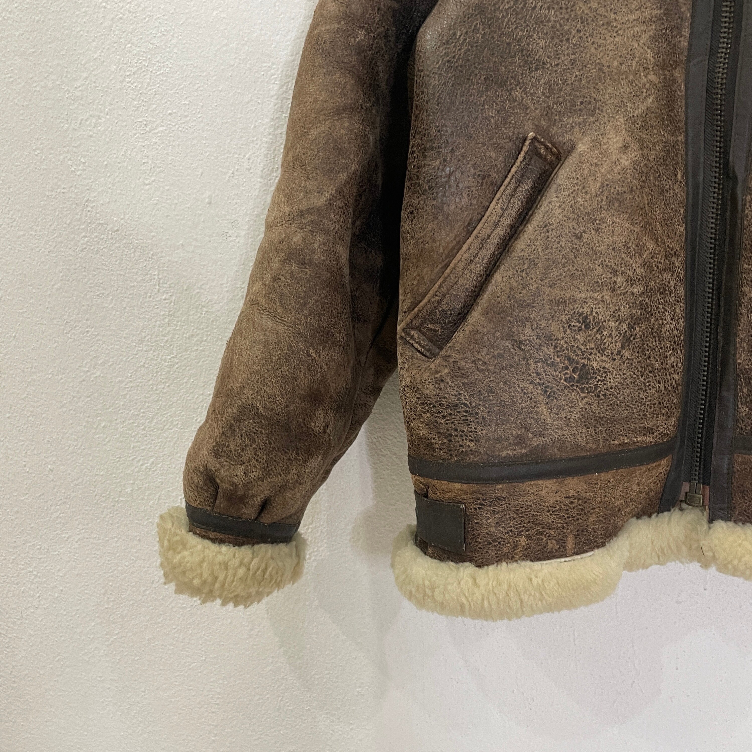 Vintage Dpg Fight B3 Jacket Vintage Dog Fight Leather B3 Jacket