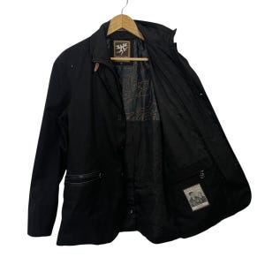 PIERO GUIDI ブラック ジャケット Piero guidi - Etsy 日本