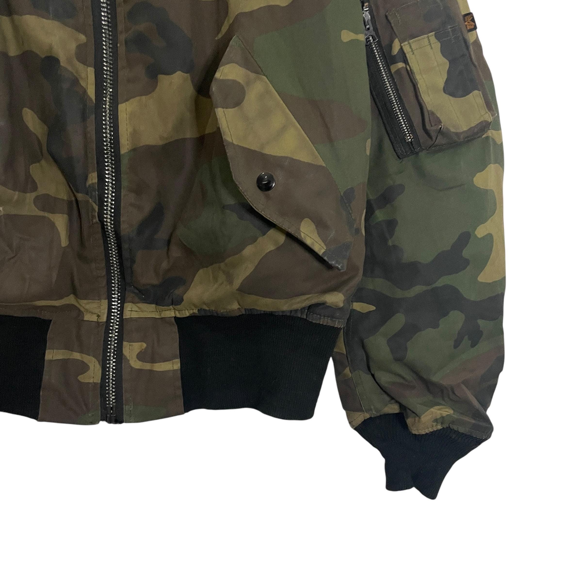 Vintage Alpha Industries Bomber Jacket Vintage 90s Alpha