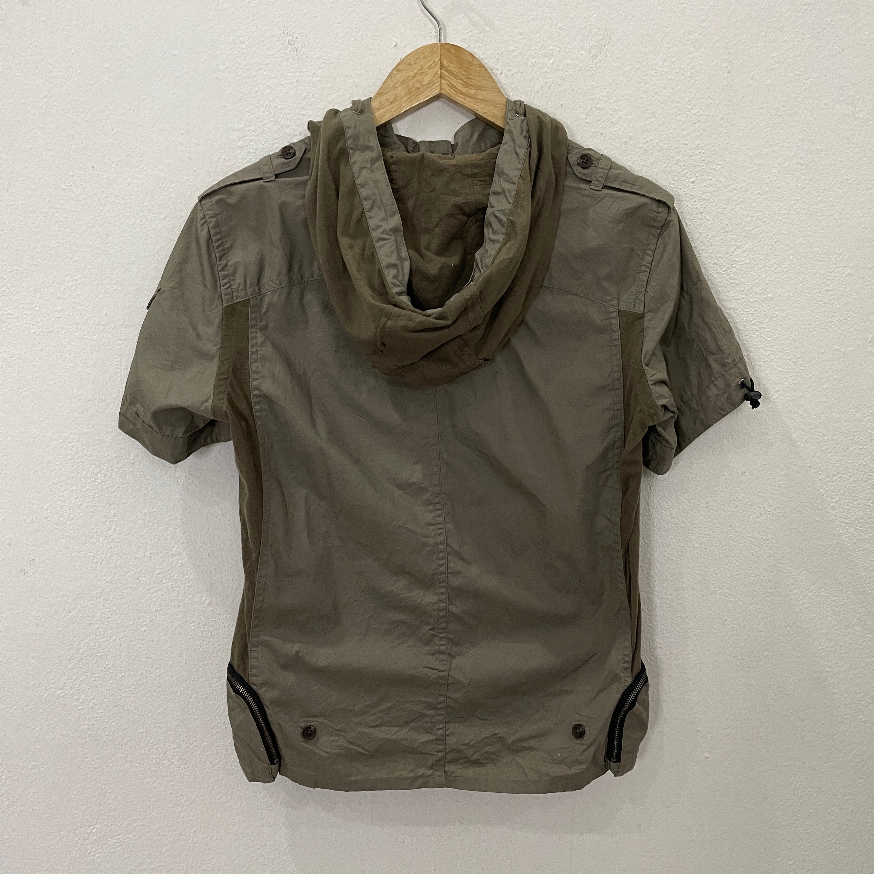 Vintage 2000s PPFM Roll Sleeve Lightweight Jacket Size L