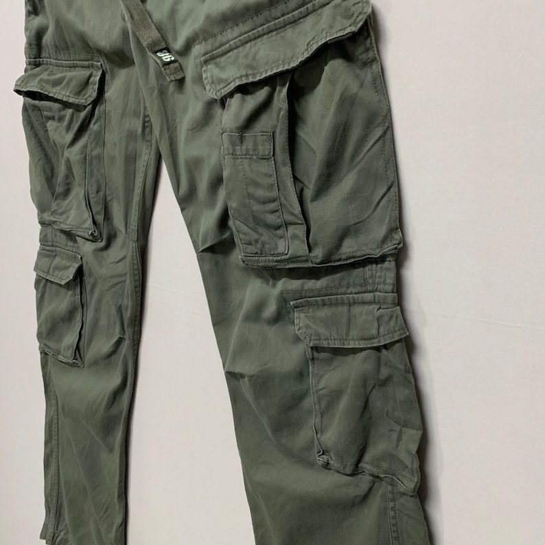 Pantalon Cargo Convertible World Wide Sportsman – Kaki, Taille 34 Homme, Occasion