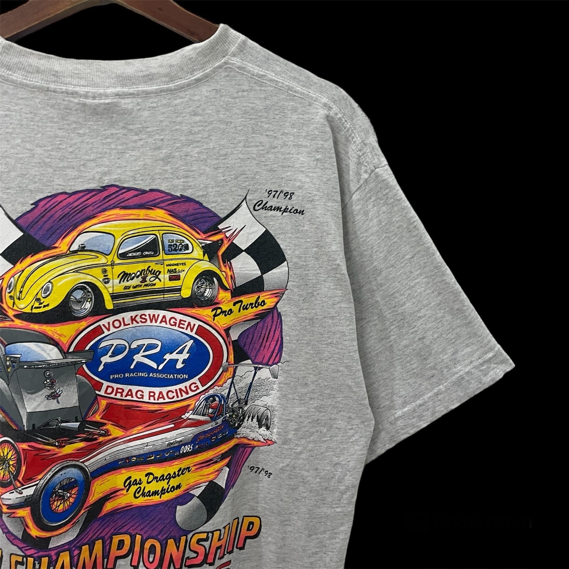 ヴィンテージ 90年代 フォルクスワーゲン ドラッグ レーシング Tシャツ 
