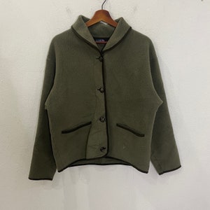 Vintage The North Face Jacket Vintage The North Face Button Ups Jacket Vintage The North Face Cardingan Jacket Size M