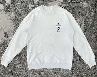 embroidered pullover adidas originals radkin crewneck sweatshirt