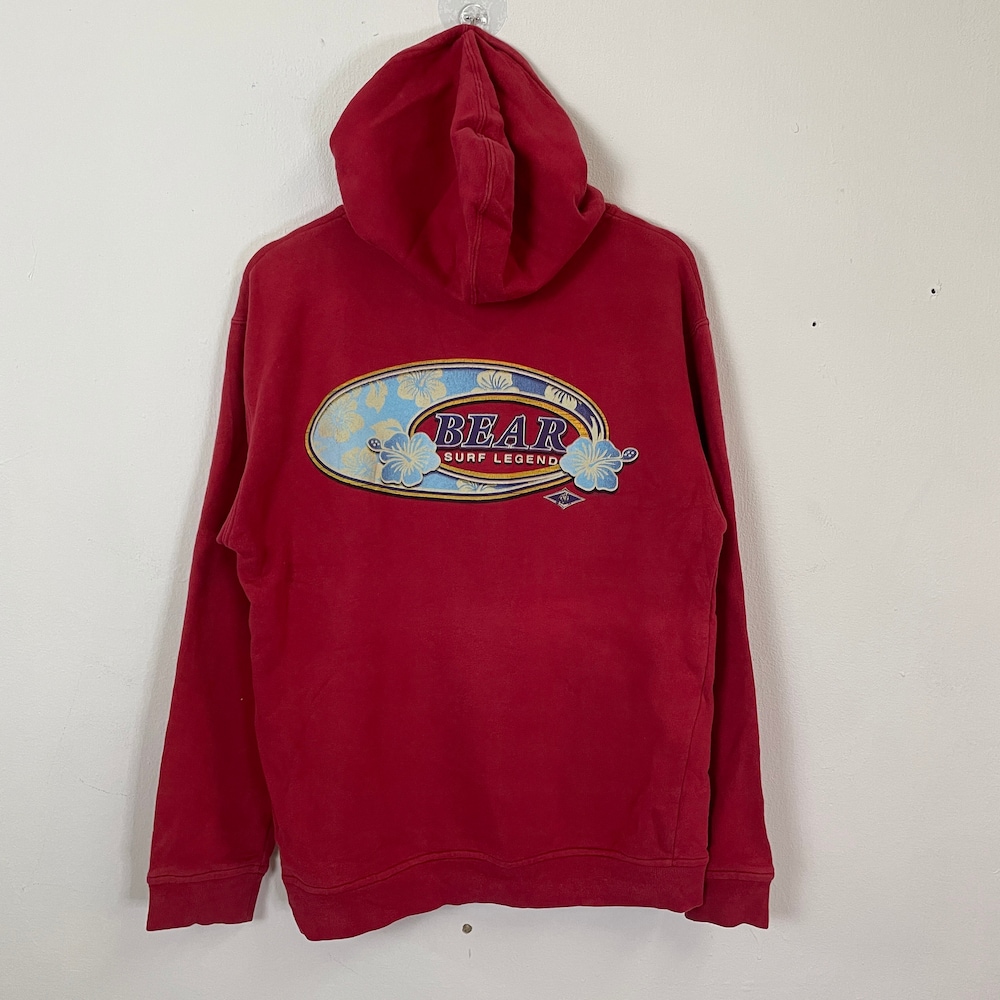 Vintage Bear Big Logo Hoodies Sweatshirt Vintage Bear Crewneck Plain Sweatshirt Vintage Bear Surf Pullover Sweatshirts Size M New Hoodie