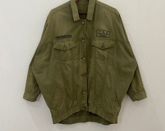London Vintage Style Military Jacket London Vintage Style Military Motive Jacket Size XL