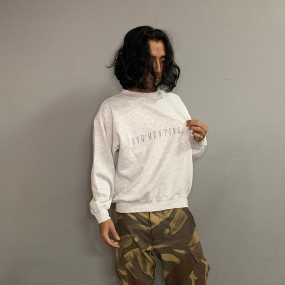 Vintage Dog Hounting Sweatshirt Vintage Dog Hounti