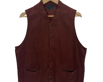 Vintage 90s Y's Yohji Yamamoto Aspesi Vest Inner Plaid Check