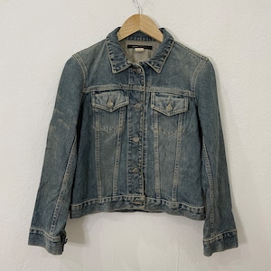 Vintage 90s Marc Jacobs Jacket Vintage 90s Marc Jacobs Denim Jacket Vintage 90s Marc Jacobs Button Ups Denim Jacket Size L