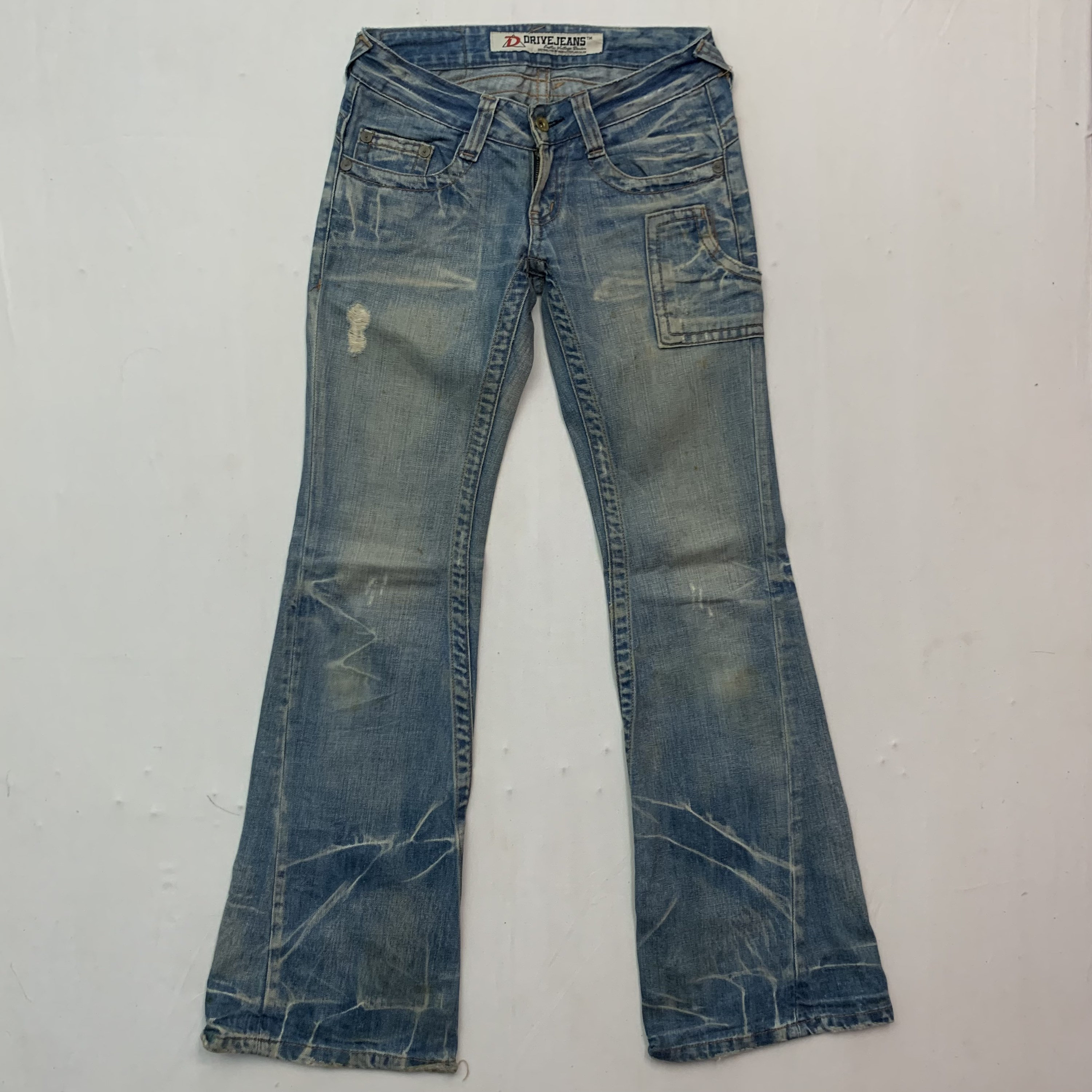 Vintage Deive Jeans Denim Vintage Drive Jeans Nice Faded Denim 
