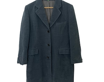 MARGARET HOWELL │ GORE-TEX │ men's coat Margaret Howell MHL Hooded Deck Parka Dry Cotton Canvas Black